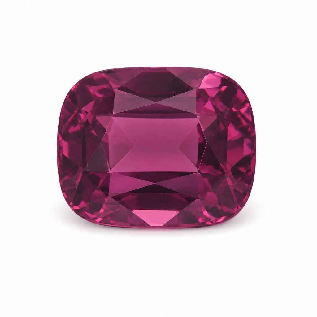 Stunning Cushion Ruby - 2.12 Carats, Heat Only Treatment, Full Certificate Included