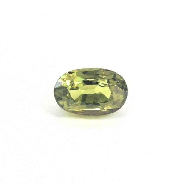 Unheated Loose Green Sapphire 1.64 Carat Oval Cut | For Your Jewelry Collection