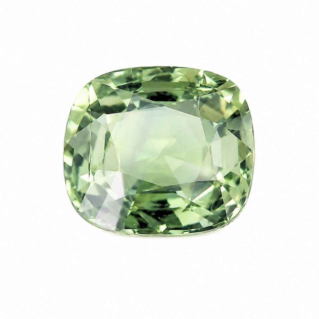 Stunning Loose Unheated Thai Green Sapphire - 2.02 Carats with Certificate